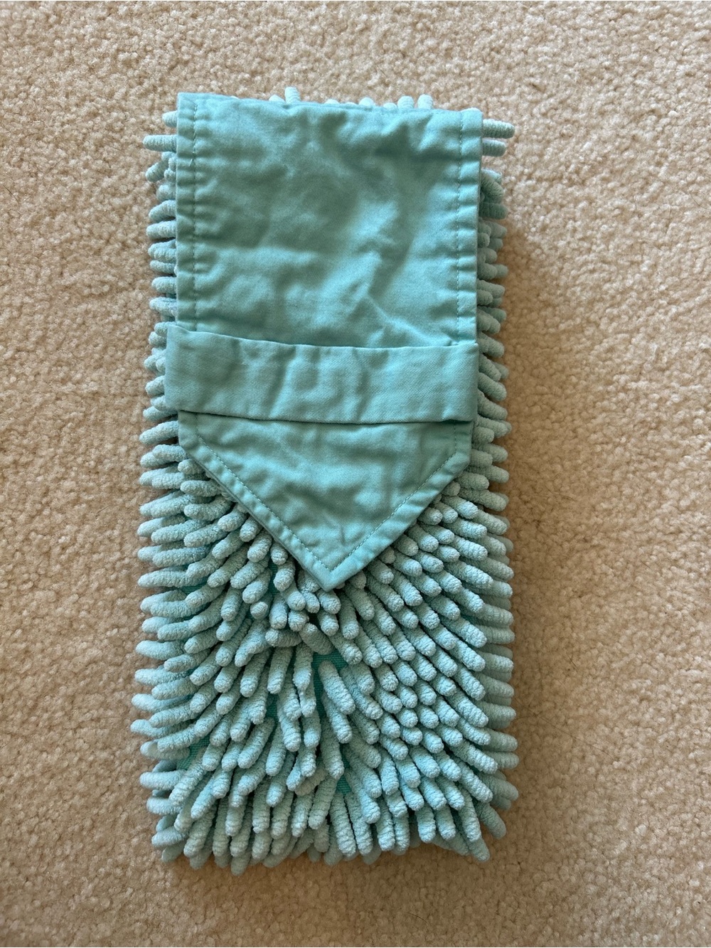 Sea Mist Norwex Baclock Chenille Hand Towel NWOT